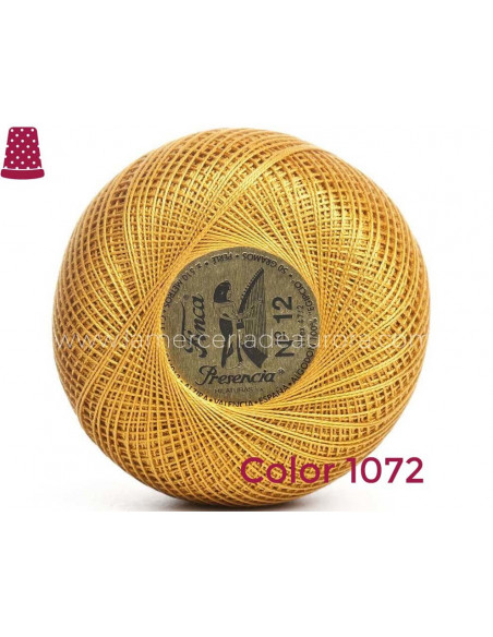 Ovillo perlé Finca 10 gramos - nº 8 (colores lisos)
