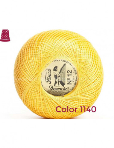Ovillo perlé Finca 10 gramos - nº 8 (colores...