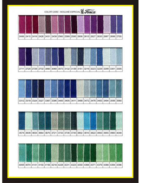 Mouliné Finca colores lisos