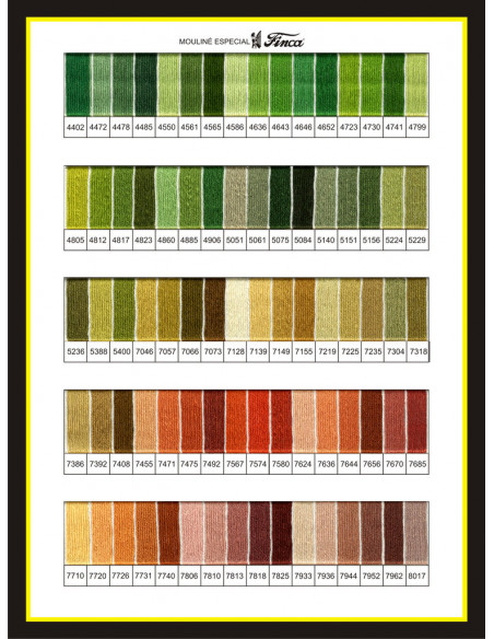 Mouliné Finca colores lisos