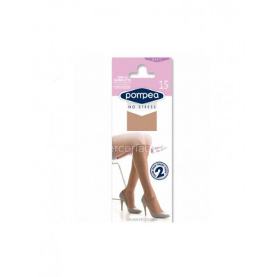 Minimedia transparente lycra Vani 15 DEN (2 pares) de... 2