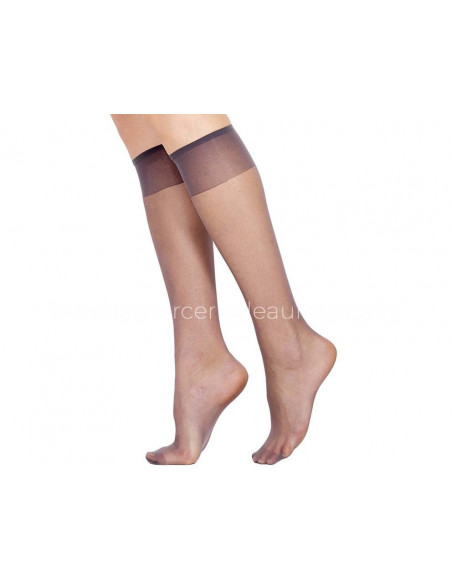 Minimedia transparente lycra Vani 15 DEN (2 pares) de Pompea - varios colores