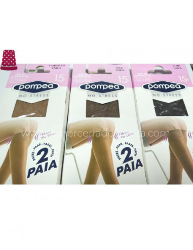 Minimedia transparente lycra Vani 15 DEN (2...