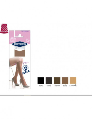 Minimedia transparente lycra Vani 15 DEN (2...