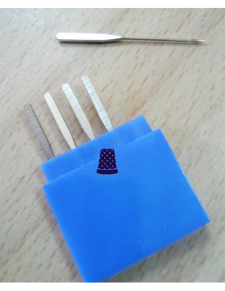 Agujas para máquina de coser talón plano