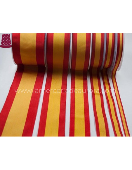 Cinta bandera de España de Manubens (por metros)