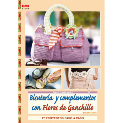 Bisuteria y complementos con flores de ganchillo