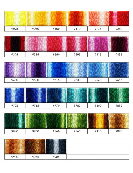 Mouliné Finca colores matizados