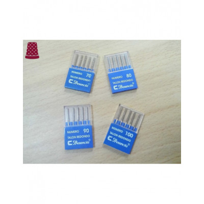 Agujas para máquina de coser talón redondo 2