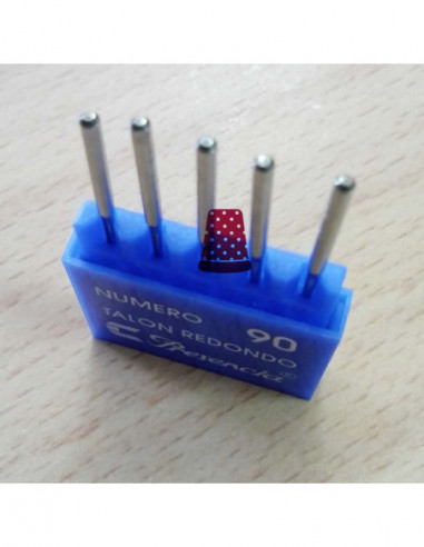 Agujas para máquina de coser talón redondo