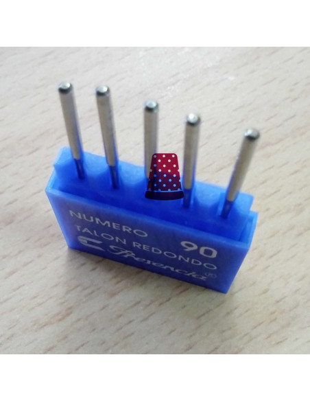 Agujas para máquina de coser talón redondo