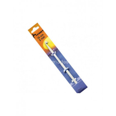 Aguja de ganchillo aluminio de Pony - varias medidas