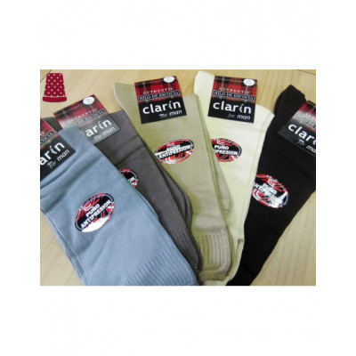 Calcetín caballero hilo de Escocia de Clarin - varios...