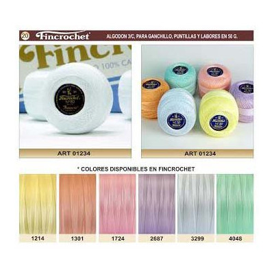 Fincrochet de Hilaturas Presencia - varios colores 2