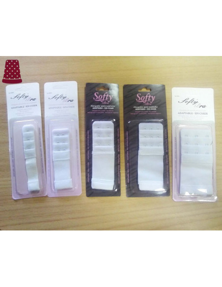 Alargador para sujetador