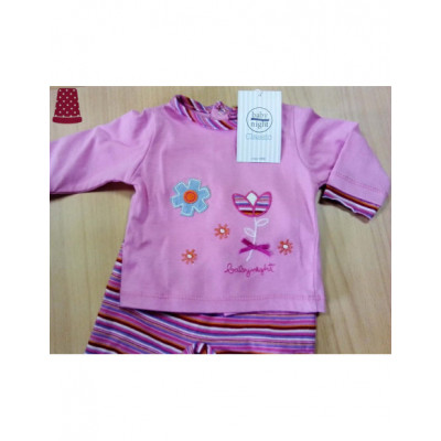 Conjunto bebé entretiempo Florecitas de Baby Night 2
