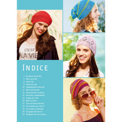 Gorros de Ganchillo para días soleados de Editorial Drac 2