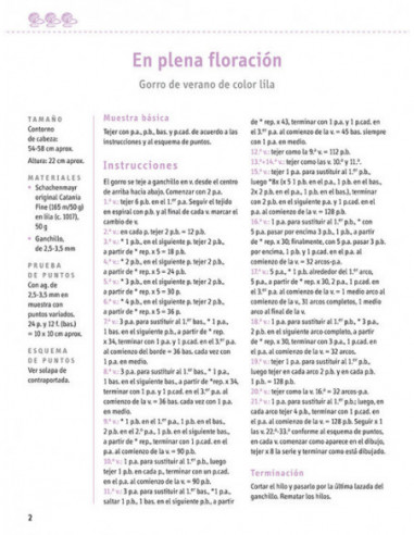 Gorros de Ganchillo para días soleados de...