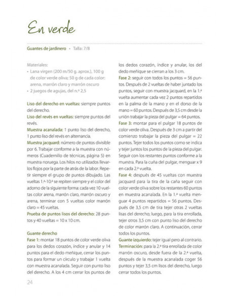 Guantes, manoplas y mitones de Punto