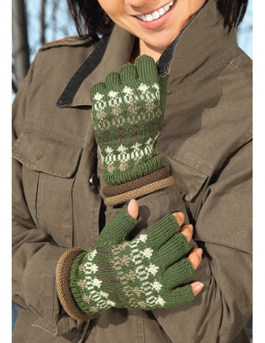 Guantes, manoplas y mitones de Punto