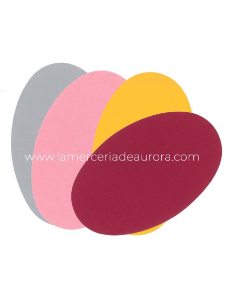 Coderas-rodilleras termoadhesivas (2 uds) Colores Lisos - varios colores