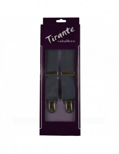 Tirantes clásicos de caballero con pinza -...