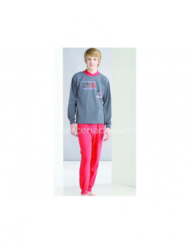 Pijama largo invierno junior 7594 de Asman