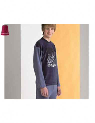 Pijama invierno junior 7591 de Asman
