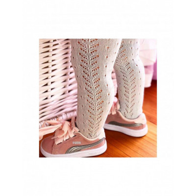 Leotardo infantil calado perlé 2565/1 de Cóndor - varios...