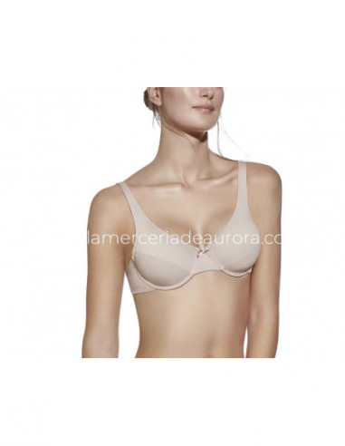 Sujetador Gloria copa B con aros sin relleno de...