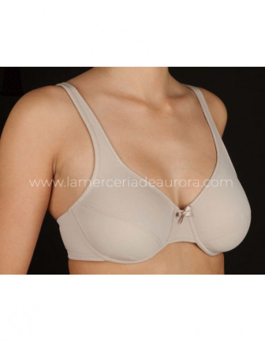 Sujetador Gloria copa B con aros sin relleno de...