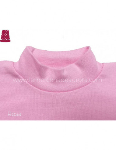 Camiseta cuello semicisne de Calamaro - ROSA