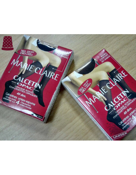 Minimedia espuma 40 DEN opaca unisex (2 pares) 530 de Marie Claire - varios colores