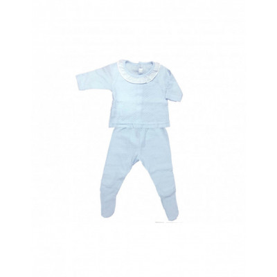 Conjunto bebé entretiempo jubón+polaina de Calamaro