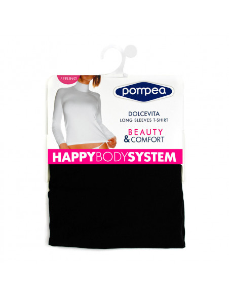 Camiseta Dolcevita manga larga de Pompea - varios colores