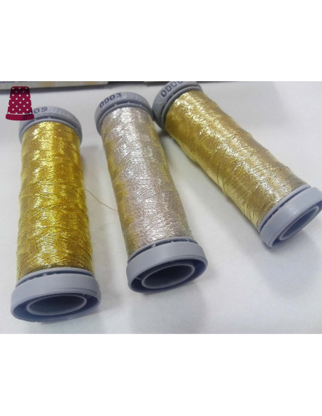 Hilo metalizado en 1 cabo - varios colores