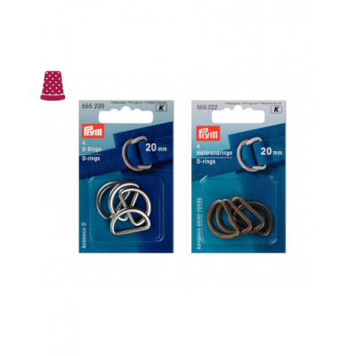 Anilla medio punto de Prym - varios colores