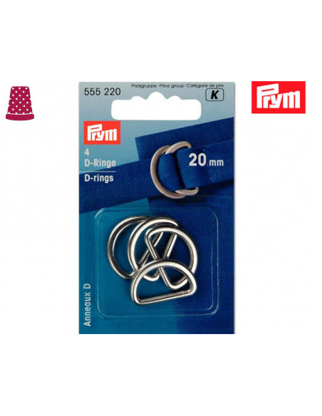 Anilla medio punto de Prym - varios colores