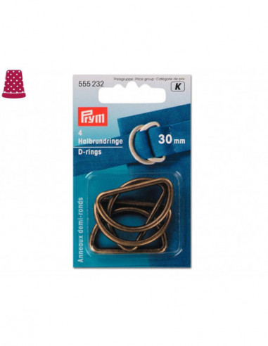 Anilla medio punto de Prym - varios colores