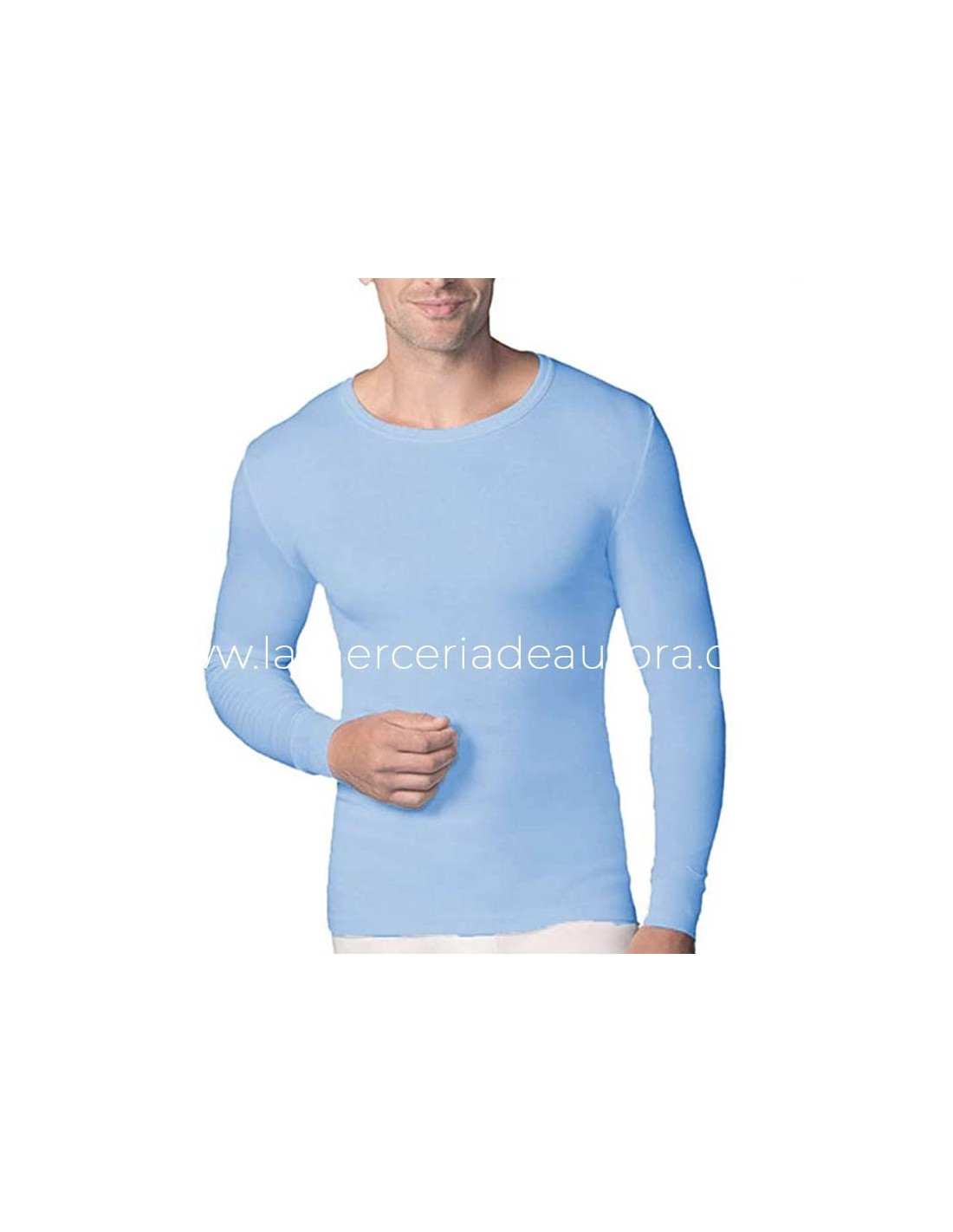 Camiseta hombre termal manga larga 0808 de Abanderado