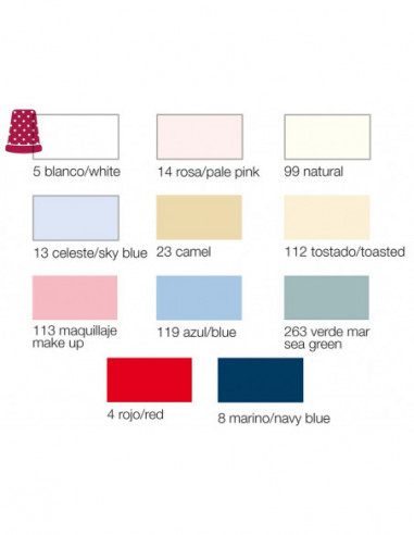 Calcetín infantil perlé corto calado 1801 de...