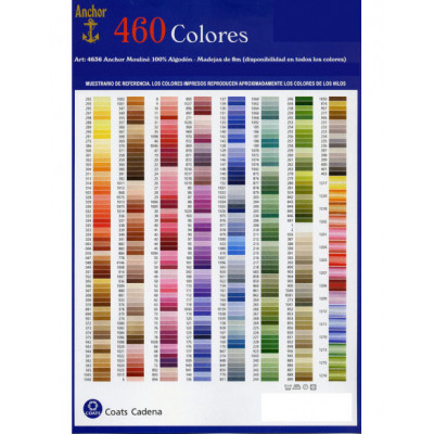 Mouliné Anchor - colores lisos 2