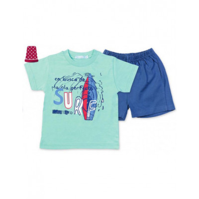 Pijama niño de verano modelo Surf de Calamaro