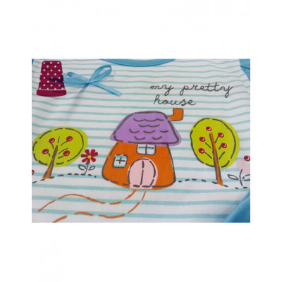 Pijama corto niña My Pretty House - varios colores 2