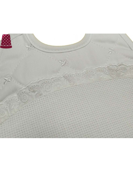 Babero lencero para bordar Chupetitos - varios colores