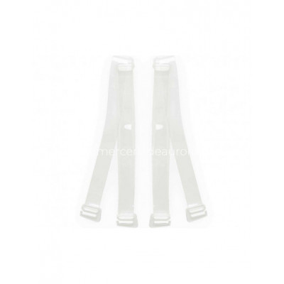 Tirante regulable de silicona (10mm) con hebilla transparente de Softy 2