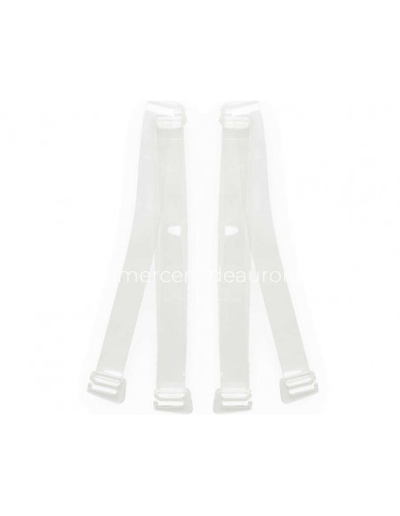 Tirante regulable de silicona (10mm) con hebilla transparente de Softy