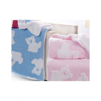 Manta infantil modelo Ositos de Gamberritos - varios colores