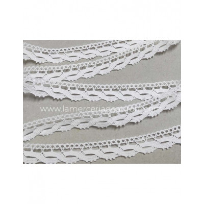 Encaje perlé (ancho 1,8cm) Teo
