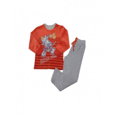 Pijama tundosado niño Biker Dogs de Tobogán